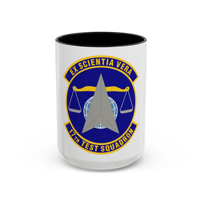 17th Test Squadron (U.S. Air Force) Accent Coffee Mug