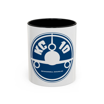 78th ARS with KC 10 blue image (U.S. Air Force) Accent Coffee Mug