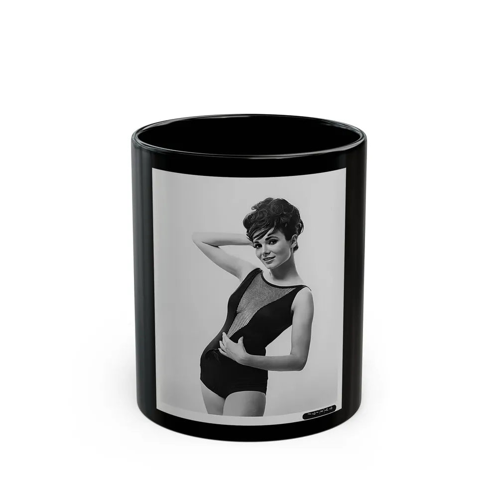 Gila Golan #162 (Vintage Female Icon) Black Coffee Mug-11oz-Go Mug Yourself