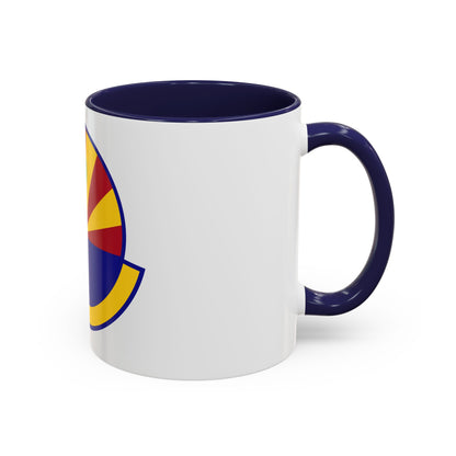 56 Healthcare Operations Squadron AETC (U.S. Air Force) Accent Coffee Mug