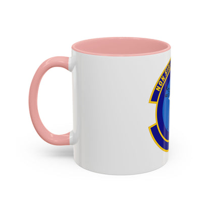 97 Operational Medical Readiness Squadron AETC (U.S. Air Force) Accent Coffee Mug