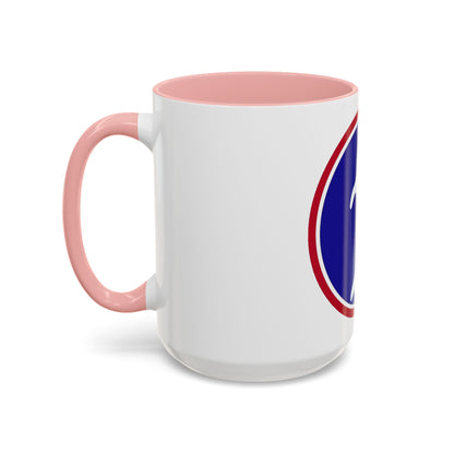 Atlantic Base Commands (U.S. Army) Accent Coffee Mug