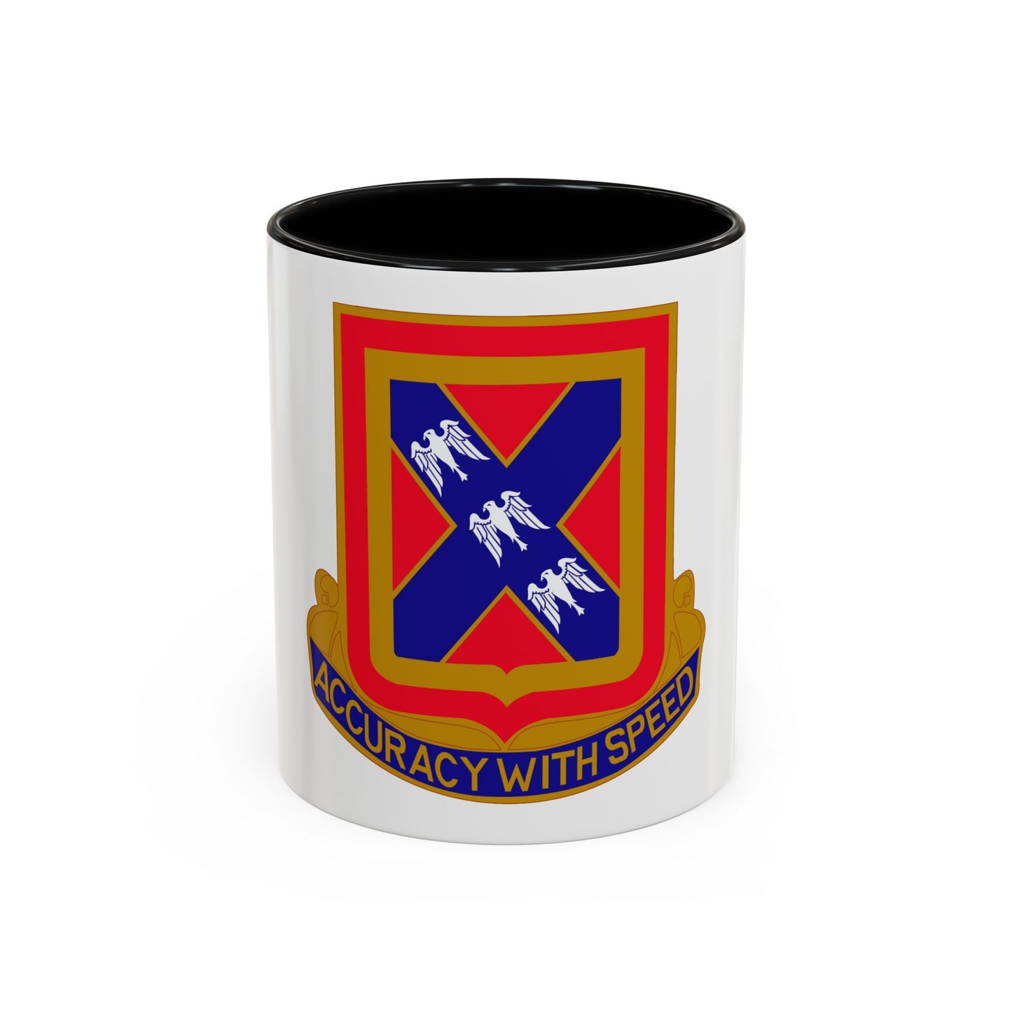 987th Field Artillery Battalion (U.S. Army) Accent Coffee Mug