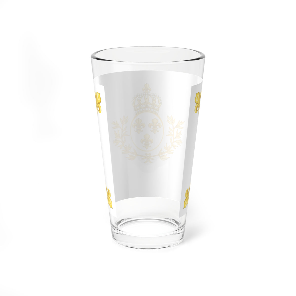 Drapeau du Royaume de France 1814-1830 variante 2 (France) Pint Glass 16oz