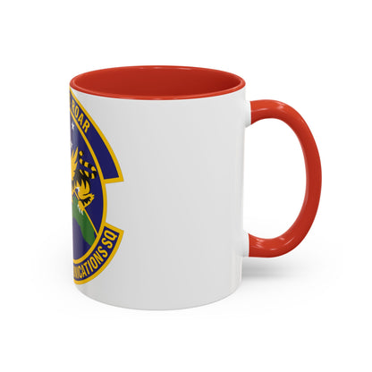 614th Space Communications Squadron (U.S. Air Force) Accent Coffee Mug