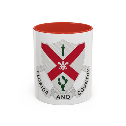 124th Infantry Regiment (U.S. Army) Accent Coffee Mug