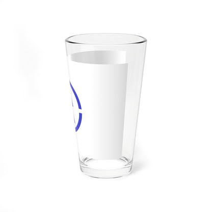 Flag of Nita Shimane 1955-2005 blue version (Japan) Pint Glass 16oz