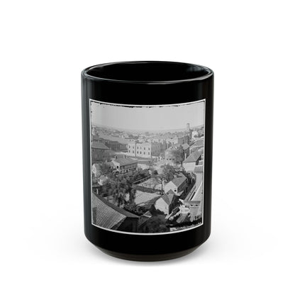 Charleston, S.C. View, From Roof Of Orphan Asylum; The Citadel In Middle Distance (U.S. Civil War) Black Coffee Mug