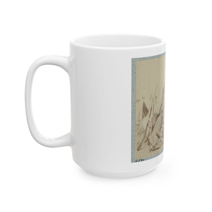 7th N.Y. State Militia, Camp Cameron, D.C., 1861 003 (U.S. Civil War) White Coffee Mug