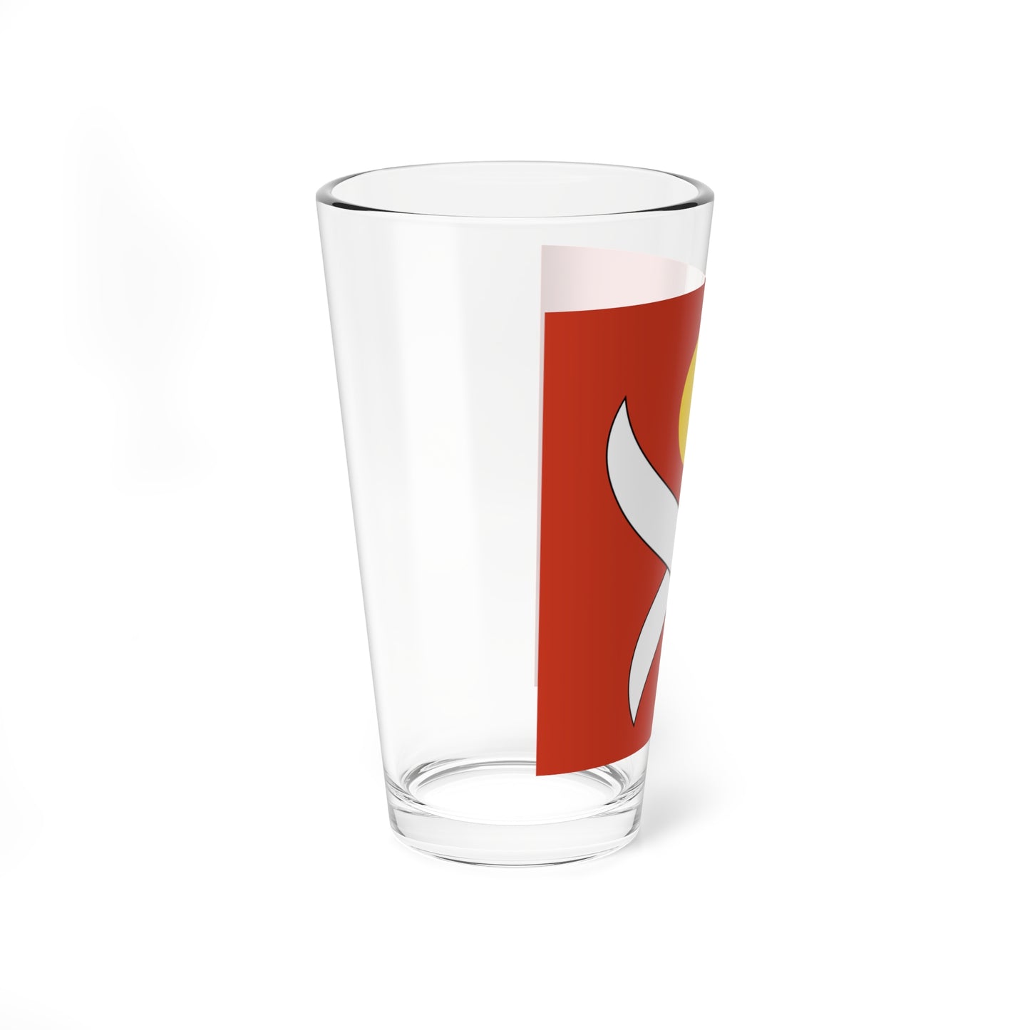 CHE Leimbach ZH Flag (Switzerland) Pint Glass 16oz