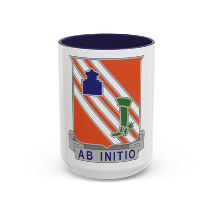63 Signal Battalion (U.S. Army) Accent Coffee Mug