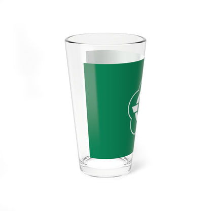 Flag of Hiranai Aomori (Japan) Pint Glass 16oz