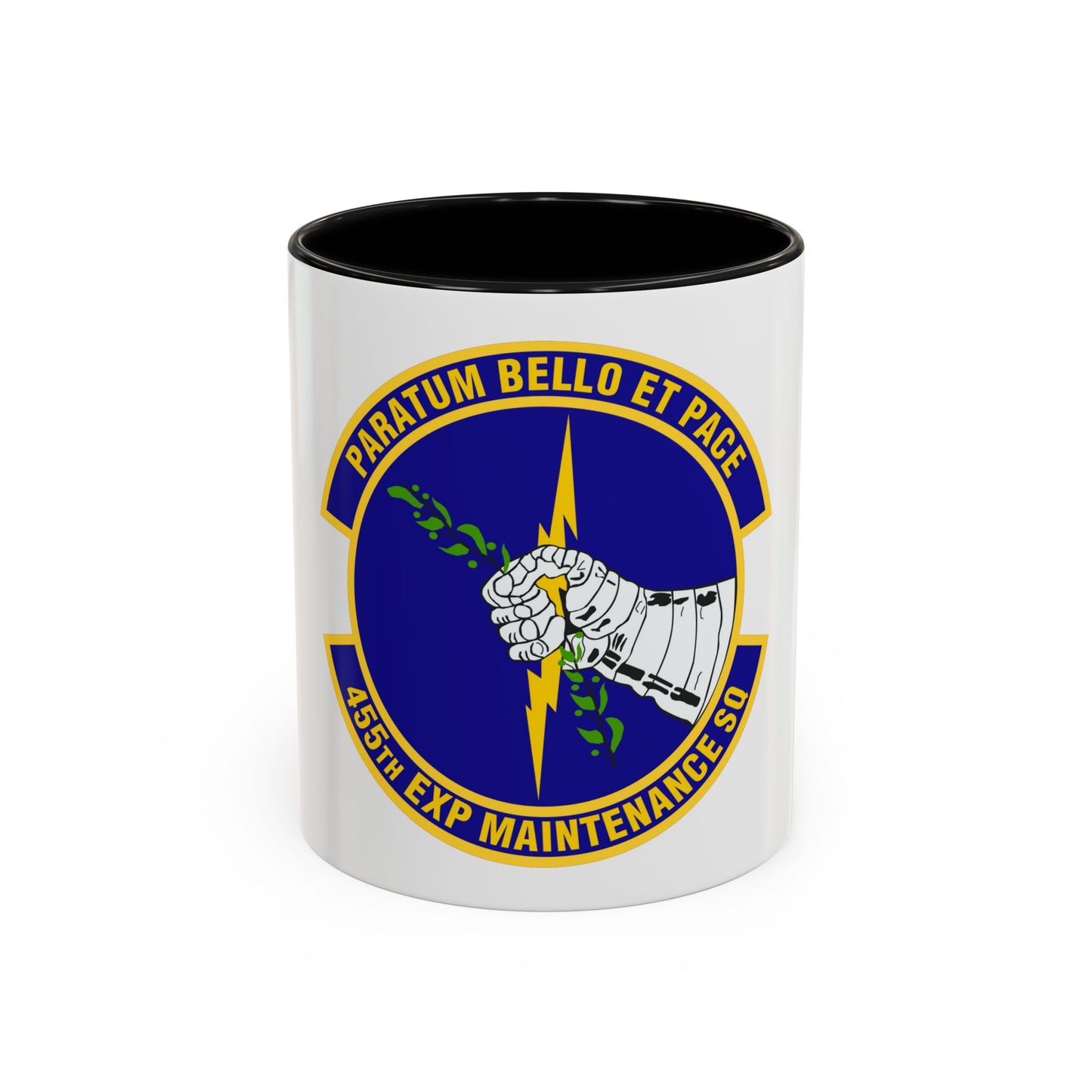 455th Expeditionary Maintenance Squadron (U.S. Air Force) Accent Coffee Mug