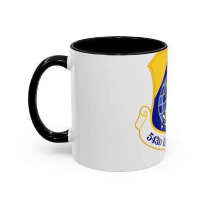 543 Intelligence Surveillance and Reconnaissance Group AFISRA (U.S. Air Force) Accent Coffee Mug