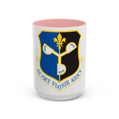 Air Force Weather Agency (U.S. Air Force) Accent Coffee Mug