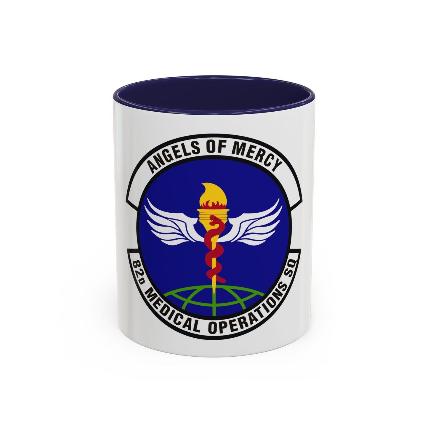 82d Medical Operations Squadron (U.S. Air Force) Accent Coffee Mug