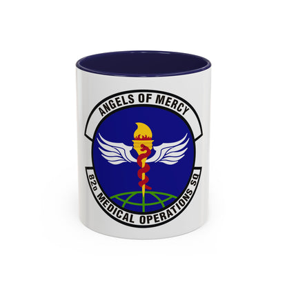 82d Medical Operations Squadron (U.S. Air Force) Accent Coffee Mug