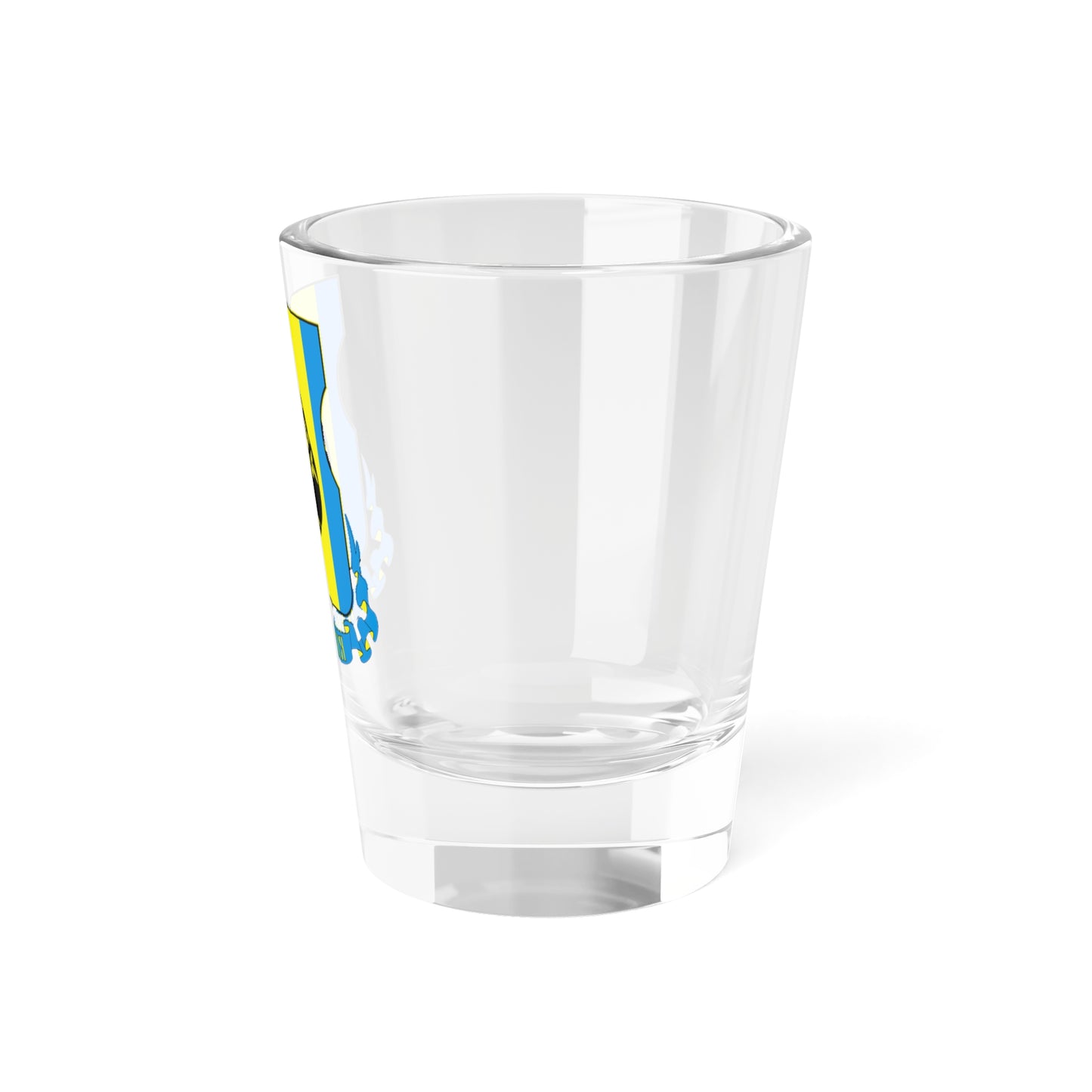 Coat of Arms of Kapotnya municipality in Moscow (Russia) (Coat of Arms) Shot Glass 1.5oz