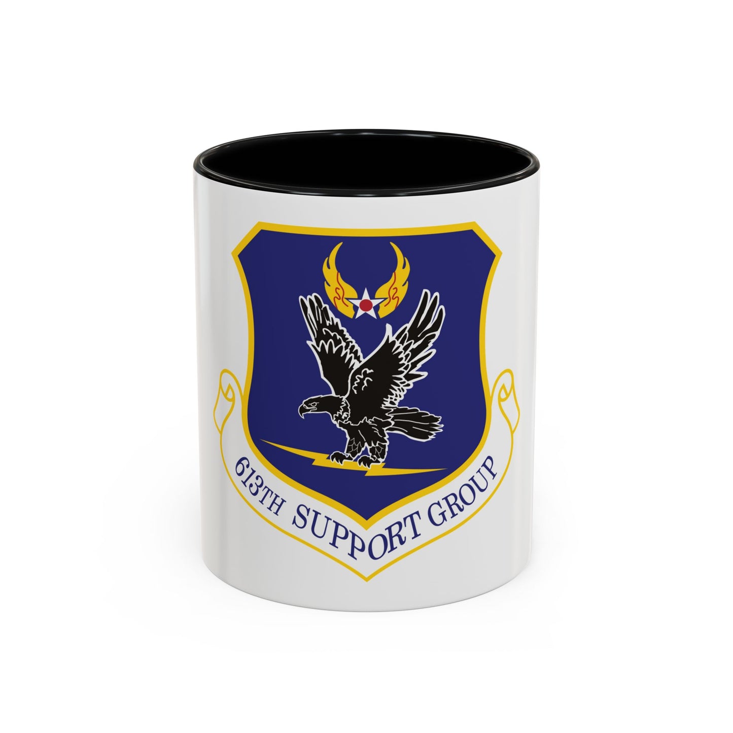 613th Support Group (U.S. Air Force) Accent Coffee Mug