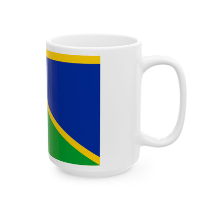 Flag of Tumbes capital of the Tumbes Region Peru - White Coffee Mug-Go Mug Yourself