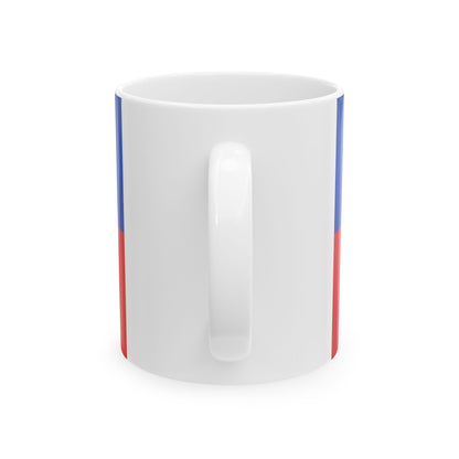 Flag of Friesland 2 Germany - White Coffee Mug