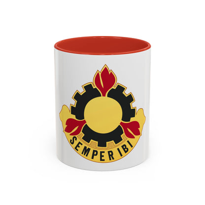 63 Maintenance Battalion (U.S. Army) Accent Coffee Mug