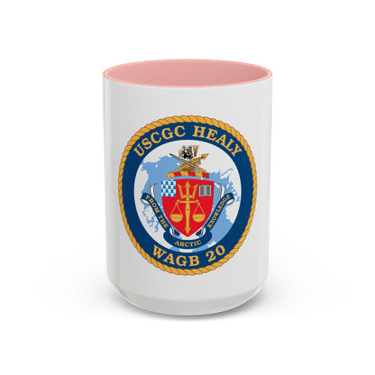 USCGC Healy WAGB 20 (U.S. Coast Guard) Accent Coffee Mug