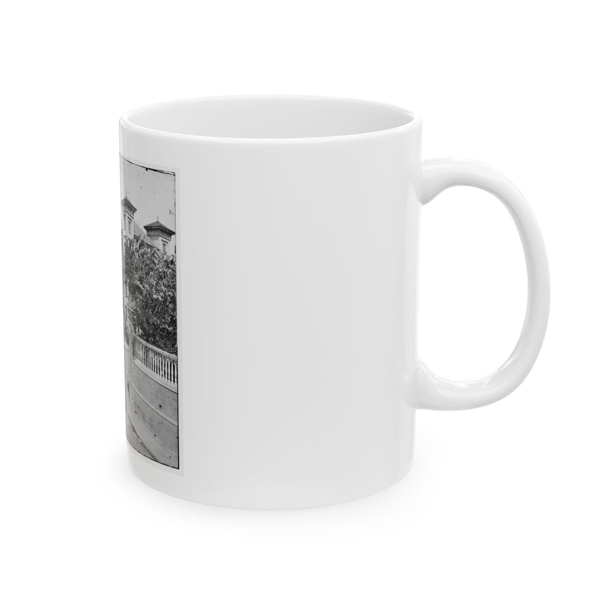 Charleston, S.C. Roper's Hospital; A Closer View (U.S. Civil War) White Coffee Mug