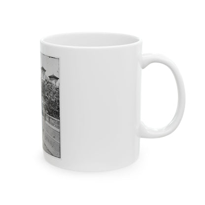 Charleston, S.C. Roper's Hospital; A Closer View (U.S. Civil War) White Coffee Mug