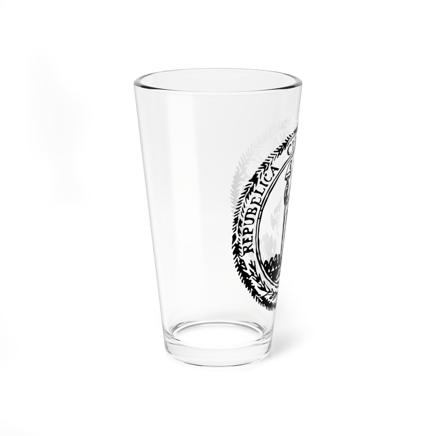 Seal of the Cisalpine Republic (Italy) (Coat of Arms) Pint Glass 16oz