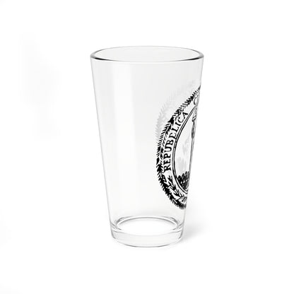 Seal of the Cisalpine Republic (Italy) (Coat of Arms) Pint Glass 16oz