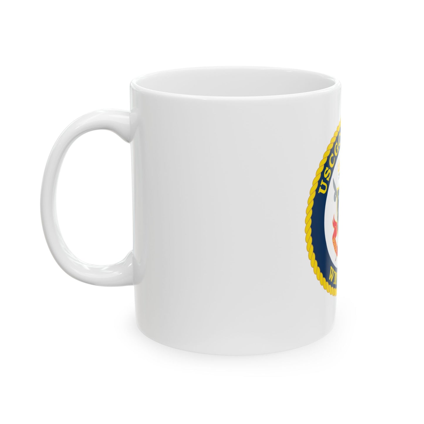 USCGC Kimball WMSL 756 (U.S. Coast Guard) White Coffee Mug