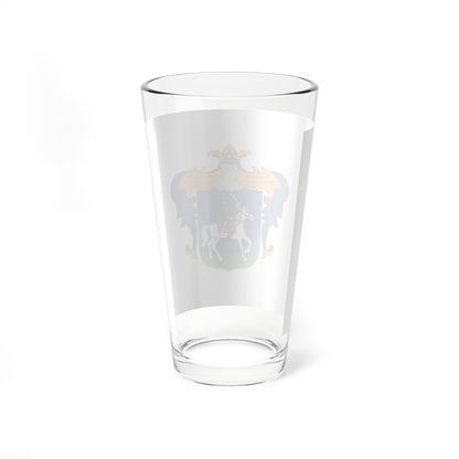 Flag of Nemesvamos (Hungary) Pint Glass 16oz