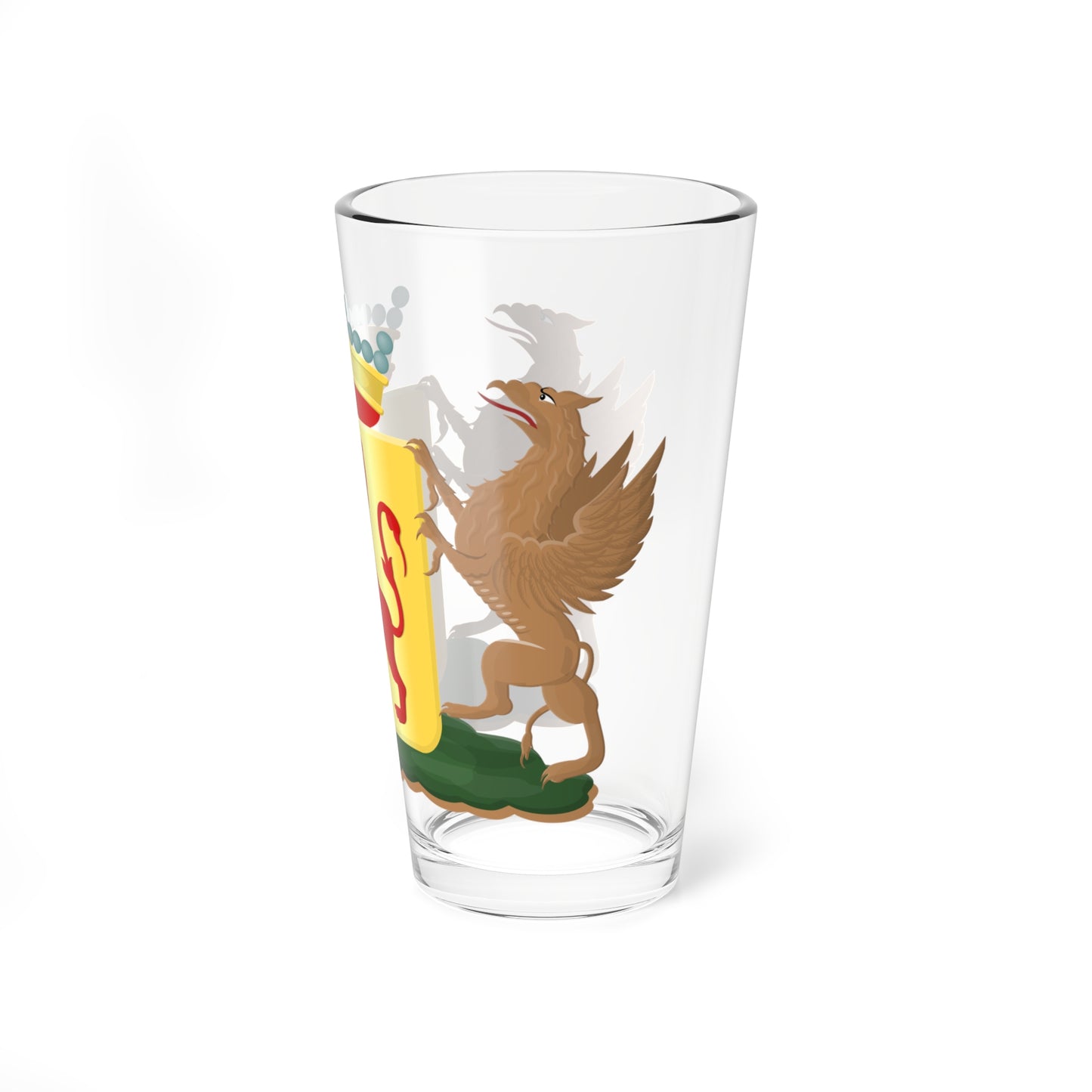 Coat of arms of Vlaardingen (Netherlands) (Coat of Arms) Pint Glass 16oz