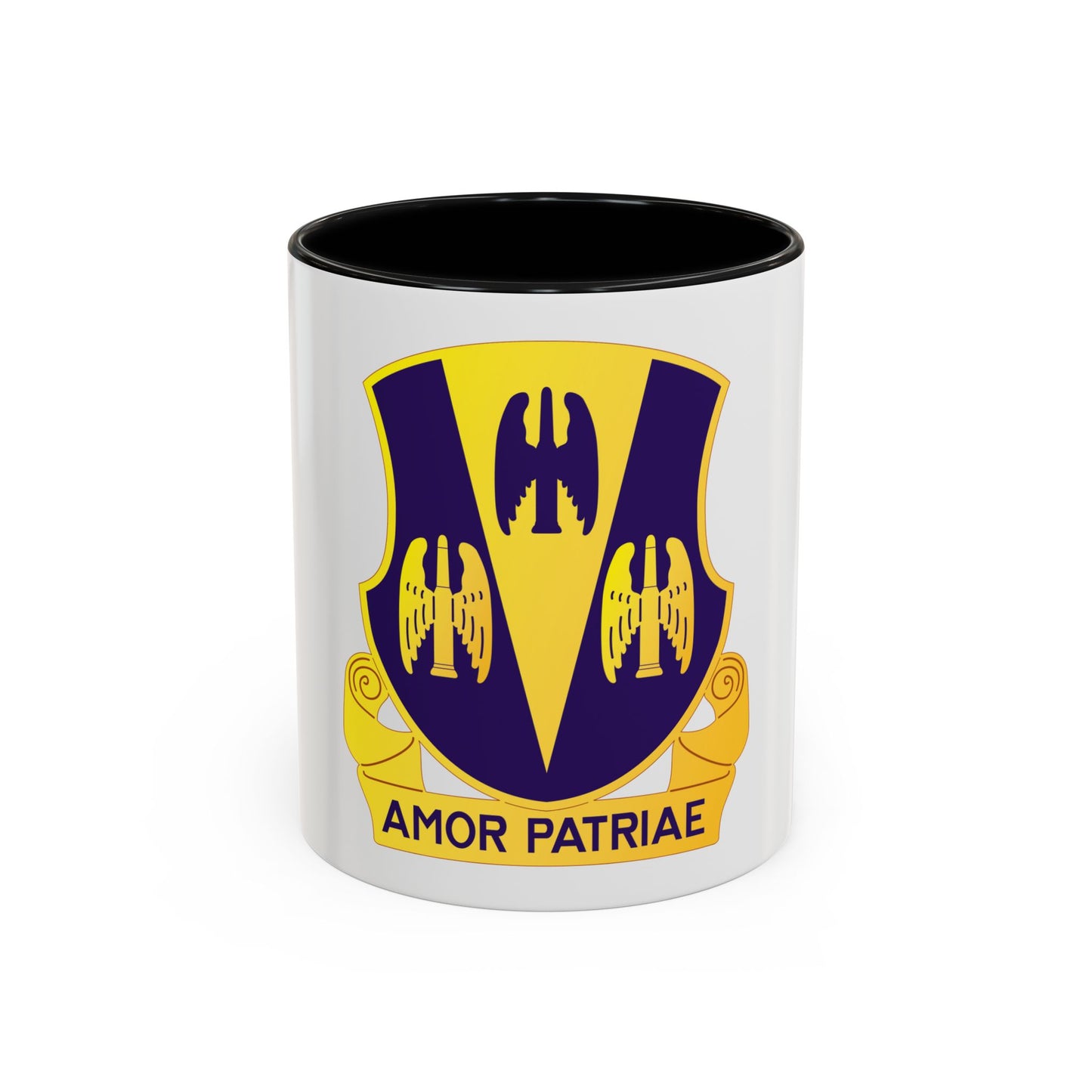 63 Antiaircraft Artillery Battalion (U.S. Army) Accent Coffee Mug