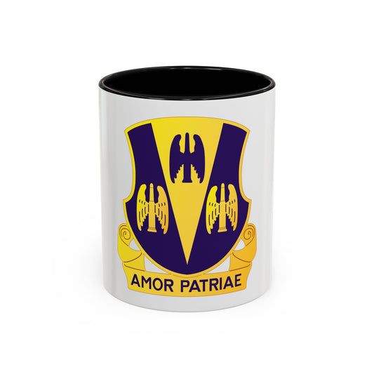 63 Antiaircraft Artillery Battalion (U.S. Army) Accent Coffee Mug