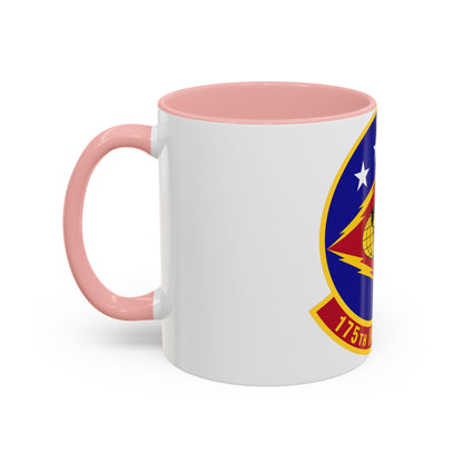 175th Information Operations Squadron (U.S. Air Force) Accent Coffee Mug