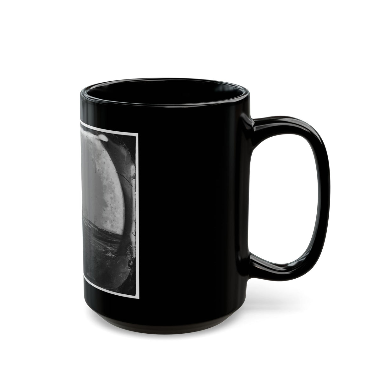Brandy Station, Virginia. View Of The Camp Of The 50th New York Engineers From The Northwest (U.S. Civil War) Black Coffee Mug