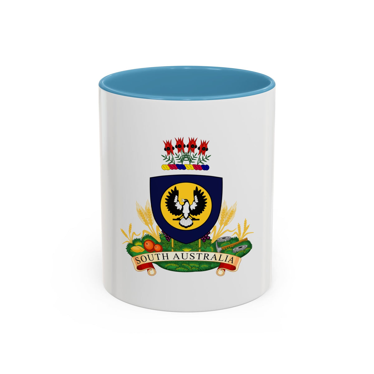 Coat of arms of South Australia - Accent Coffee Mug