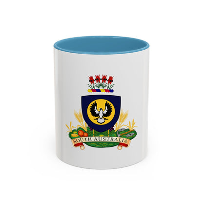 Coat of arms of South Australia - Accent Coffee Mug