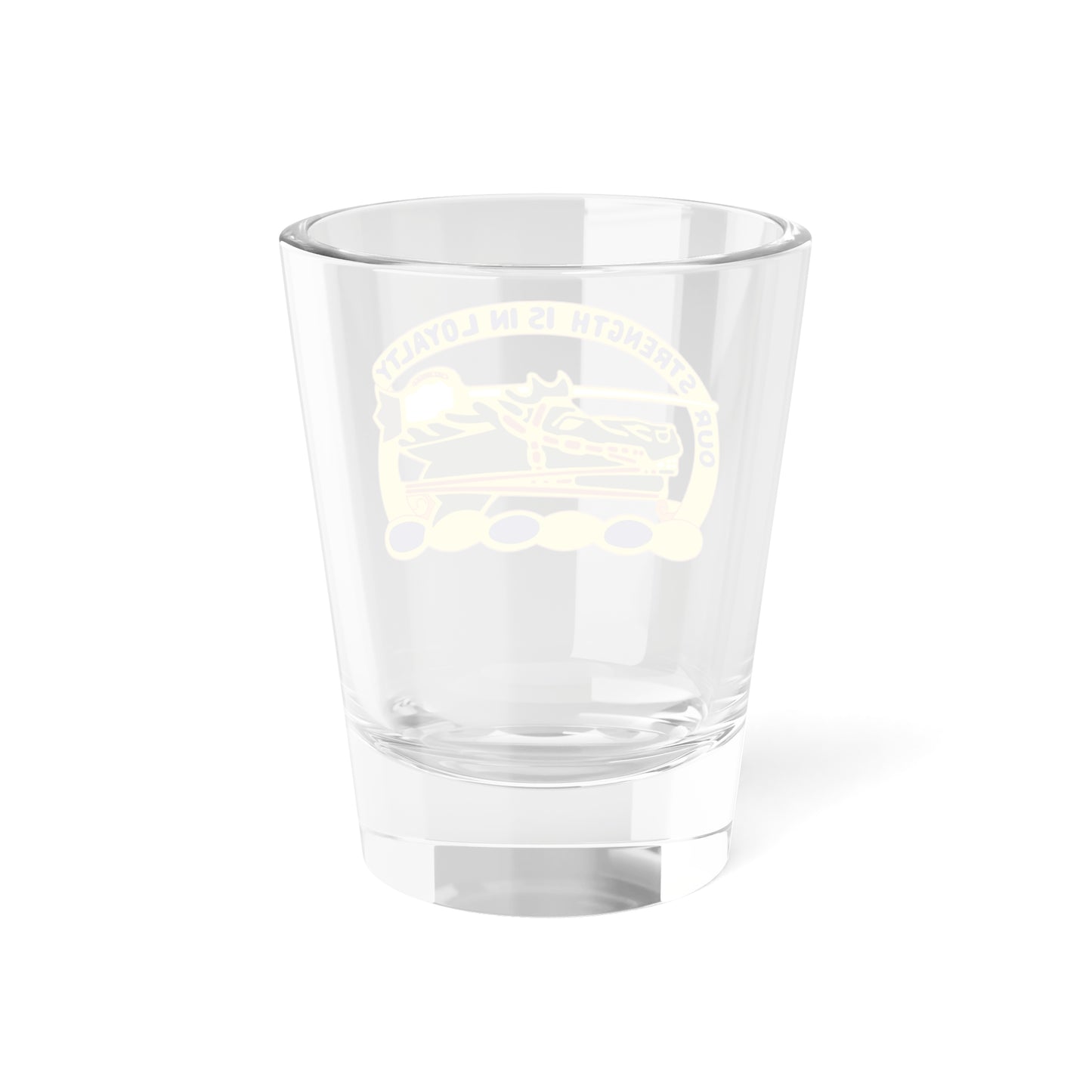 26 Cavalry Regiment (U.S. Army) Shot Glass 1.5oz