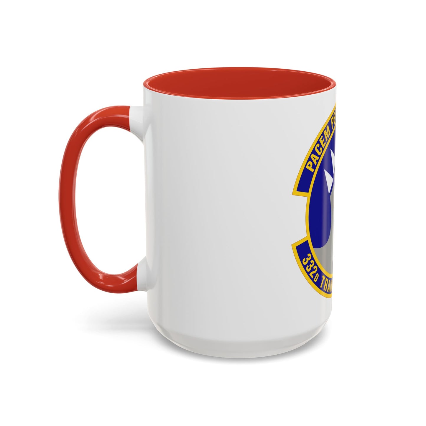 332 Training Squadron AETC (U.S. Air Force) Accent Coffee Mug