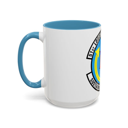 51st Logistics Support Squadron (U.S. Air Force) Accent Coffee Mug