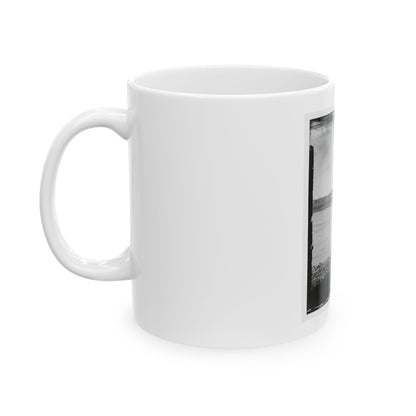 Port Royal Island, S.C. Coosaw Ferry; Battleground Of January 1, 1862, In The Distance (U.S. Civil War) White Coffee Mug