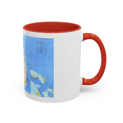 USA - Florida 1 (1973) (Map) Accent Coffee Mug