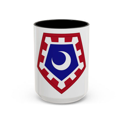 117 Engineer Brigade (U.S. Army) Accent Coffee Mug