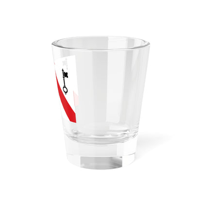 Tielt vlag (Belgium) Shot Glass 1.5oz