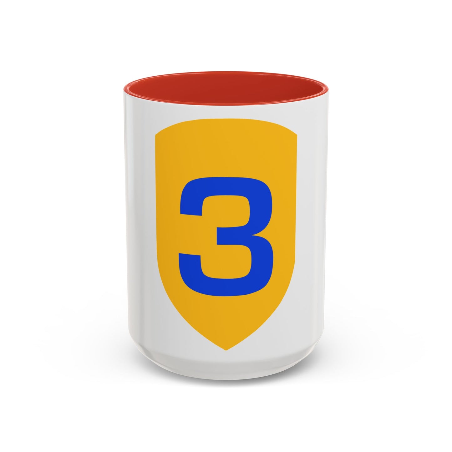 US 3rd Cavalry Division (U.S. Army) Accent Coffee Mug