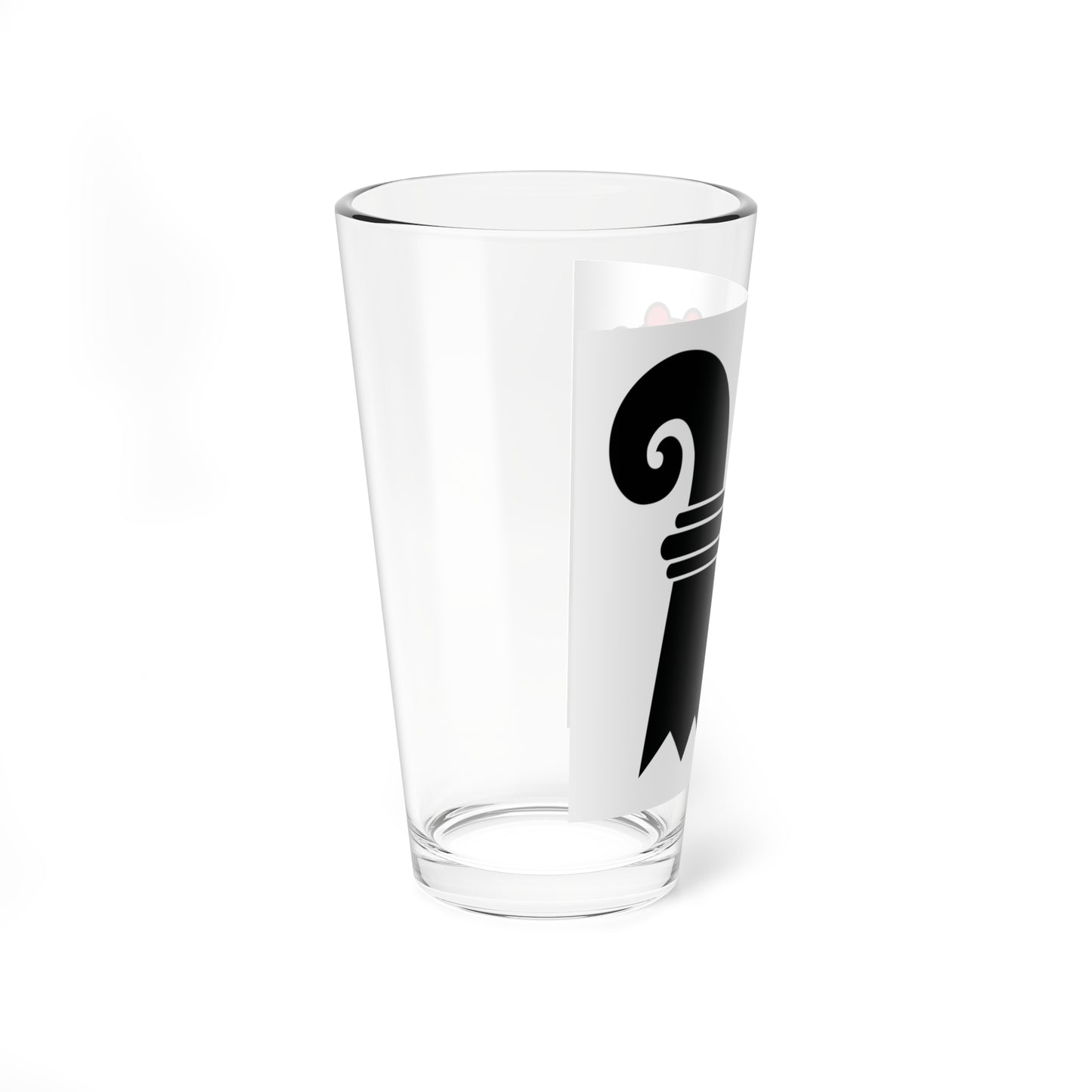 Flag of Beider Basel (Switzerland) Pint Glass 16oz