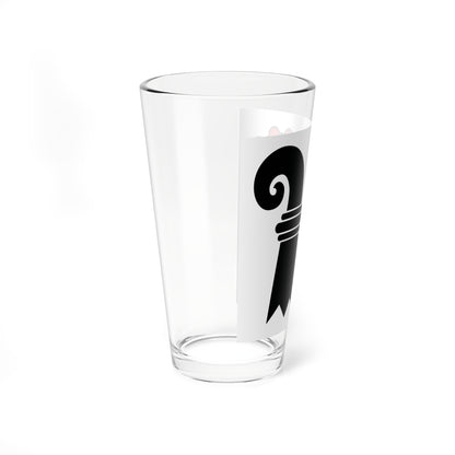 Flag of Beider Basel (Switzerland) Pint Glass 16oz